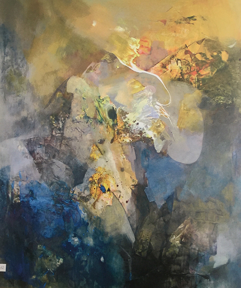 杨兴雅作品2  《激情》 178X154cm（2005）香港抱趣堂收藏